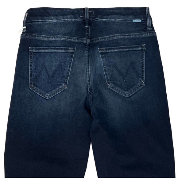 MOTHER The Looker High-Rise Ankle Fray Skinny Jeans in Last Call - Picture 6 of 8